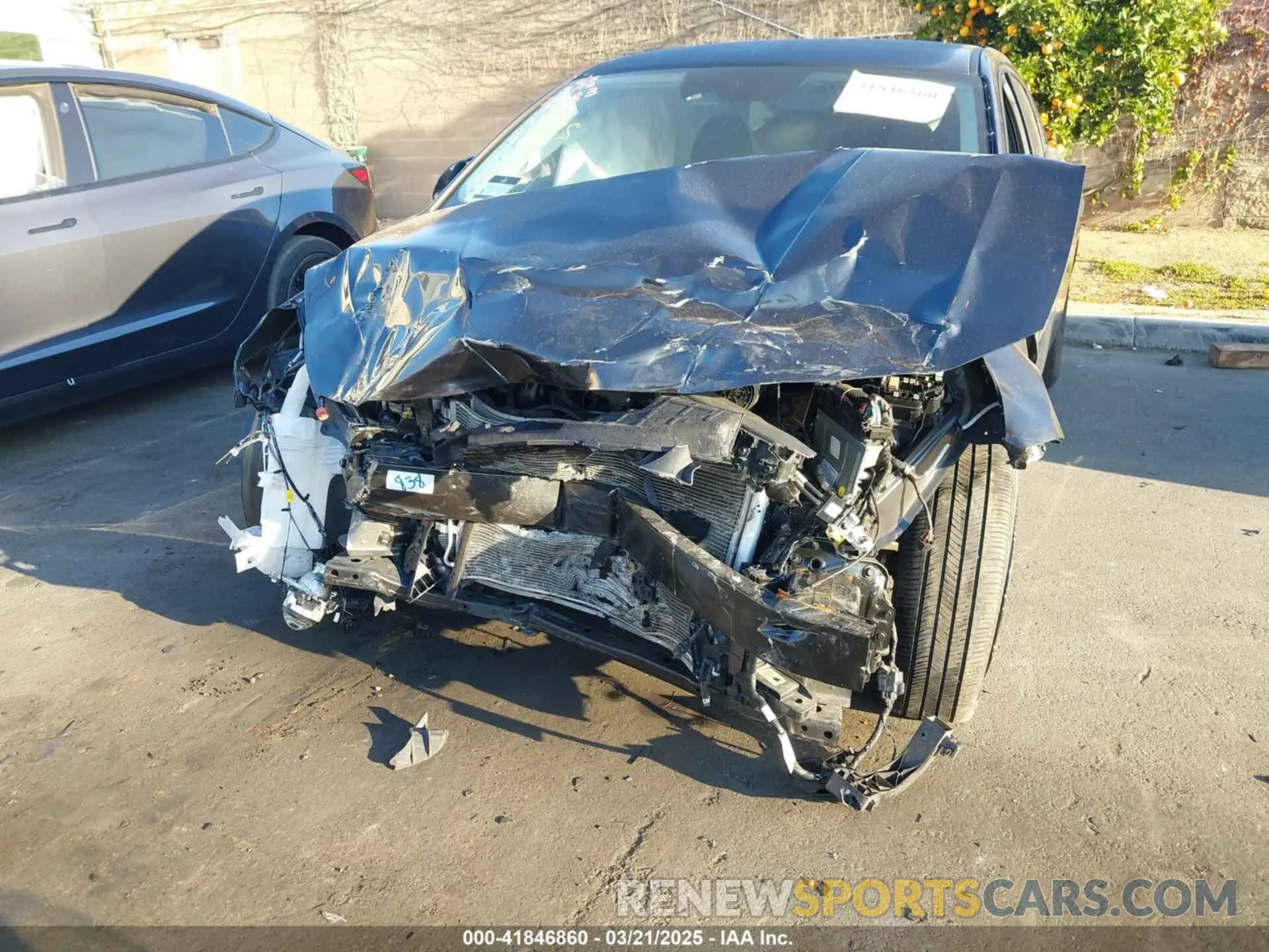 6 Photograph of a damaged car 5NPLS4AG2MH005073 HYUNDAI ELANTRA 2021