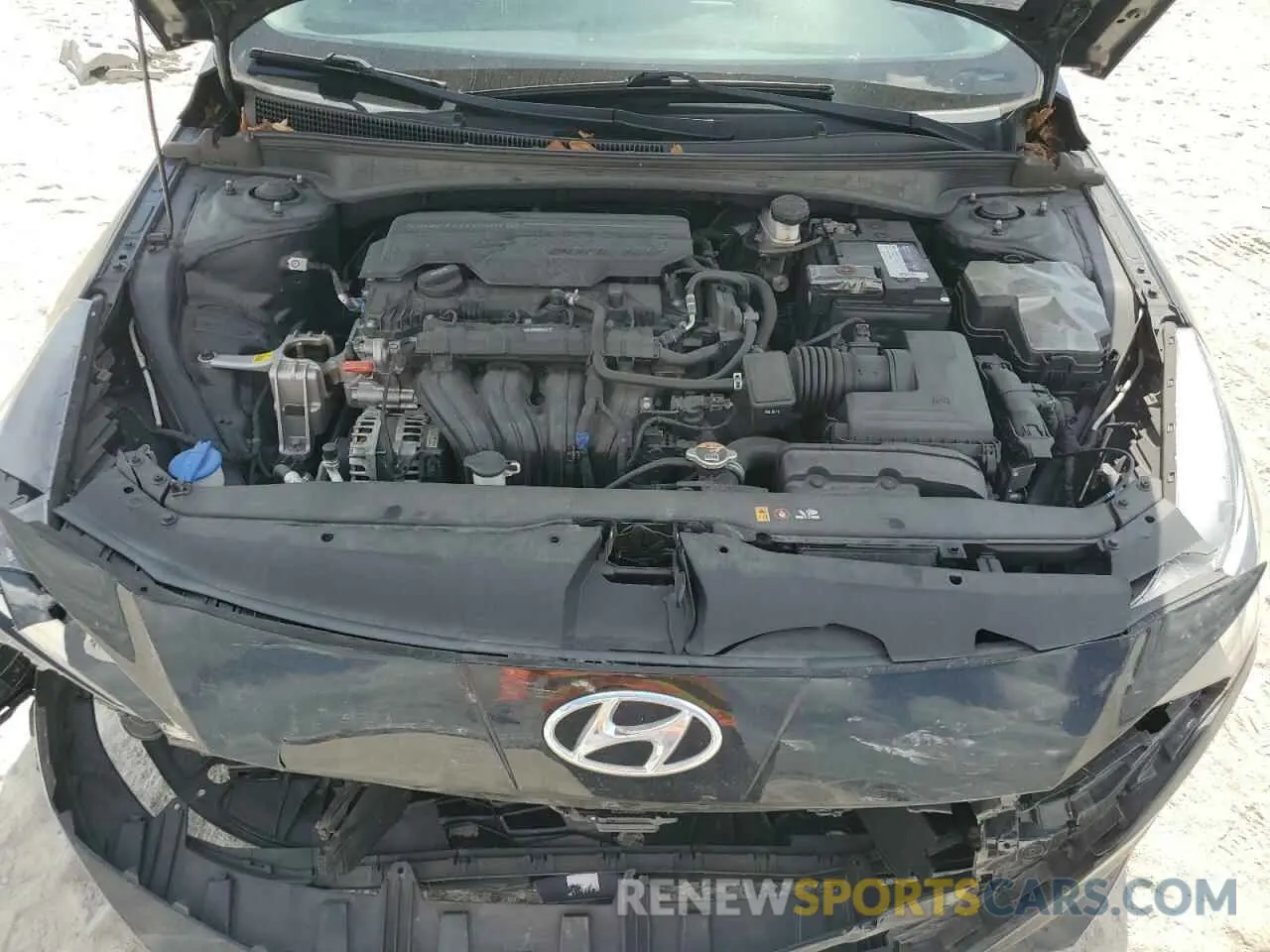 11 Photograph of a damaged car 5NPLS4AG2MH033083 HYUNDAI ELANTRA 2021