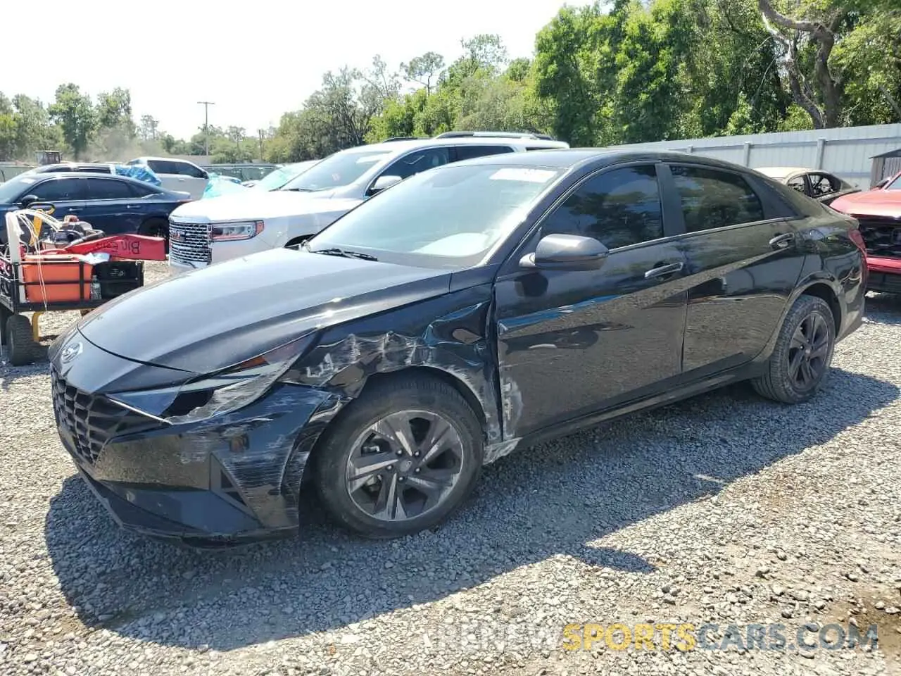1 Фотография поврежденного автомобиля 5NPLS4AG3MH030757 HYUNDAI ELANTRA 2021