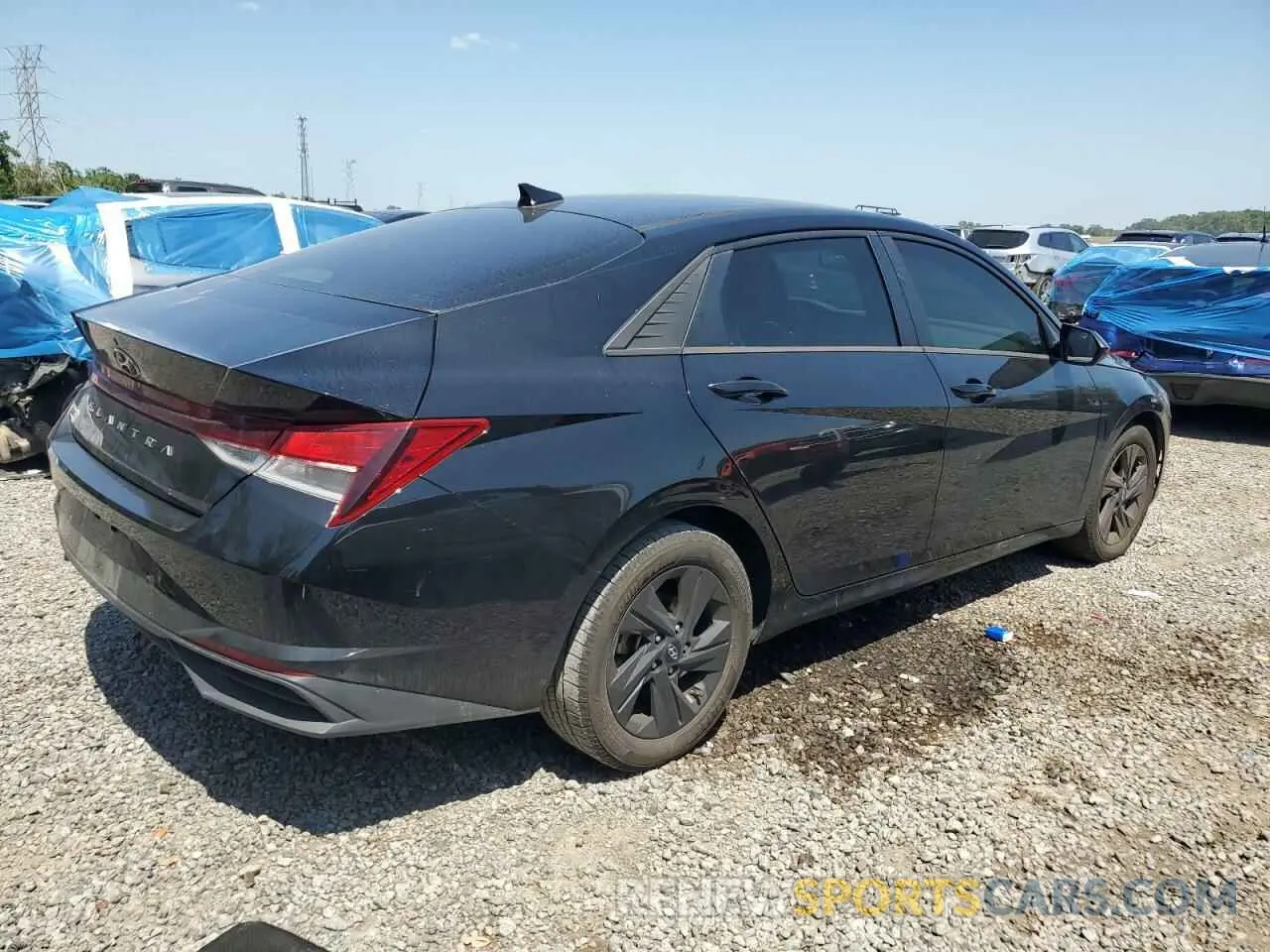 3 Фотография поврежденного автомобиля 5NPLS4AG3MH030757 HYUNDAI ELANTRA 2021