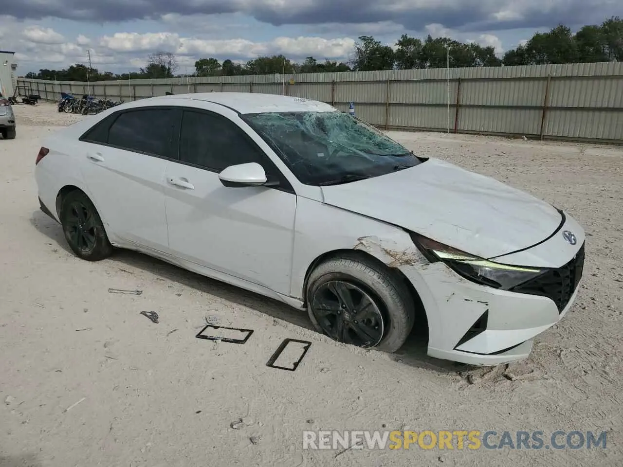 4 Фотография поврежденного автомобиля 5NPLS4AG3MH048403 HYUNDAI ELANTRA 2021