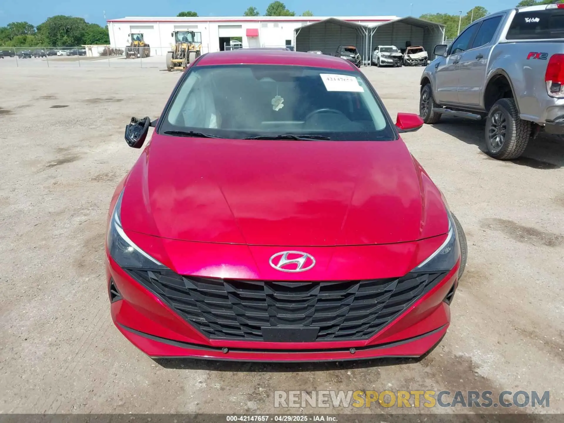 12 Фотография поврежденного автомобиля 5NPLS4AG3MH052015 HYUNDAI ELANTRA 2021