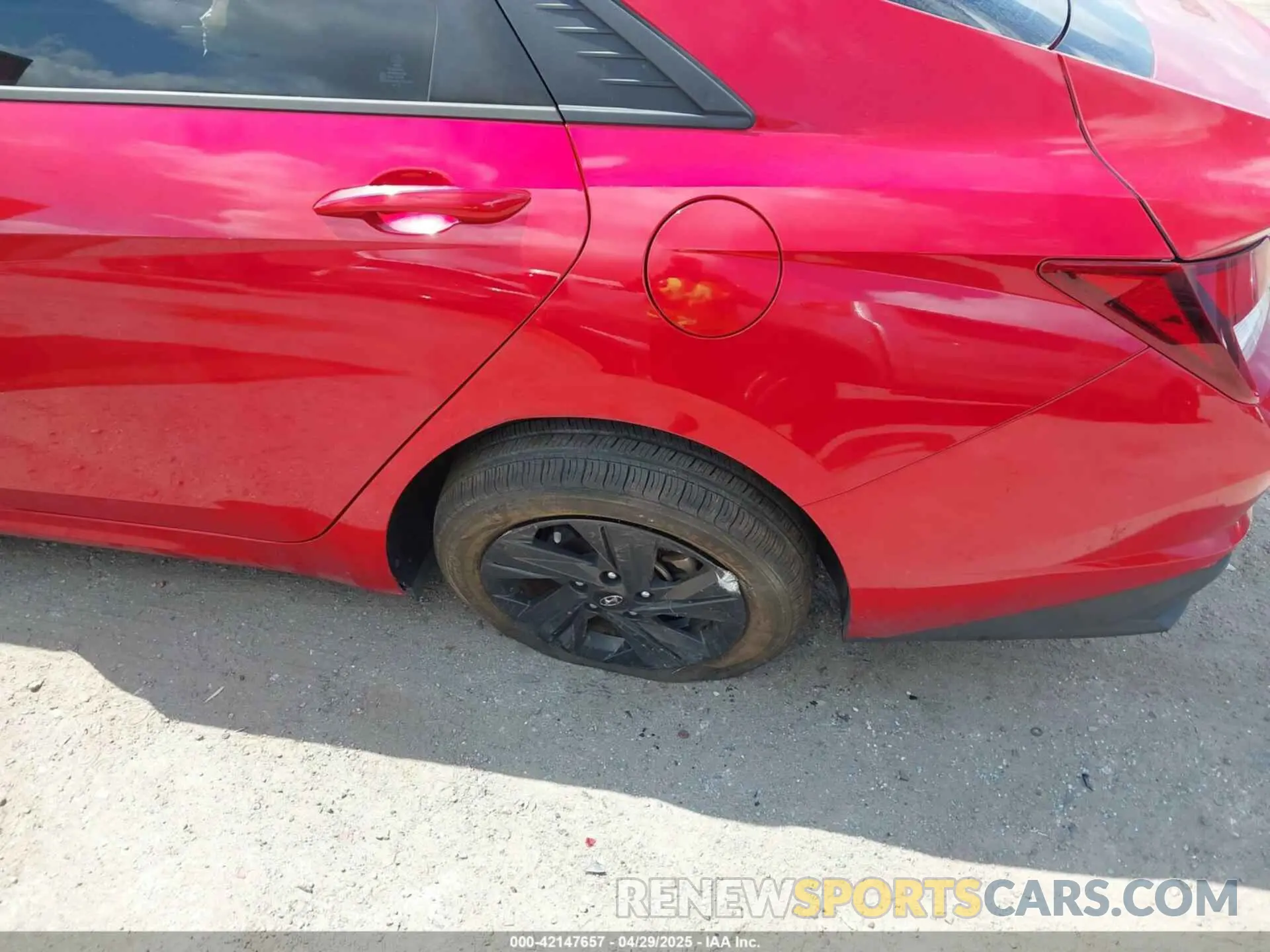6 Фотография поврежденного автомобиля 5NPLS4AG3MH052015 HYUNDAI ELANTRA 2021