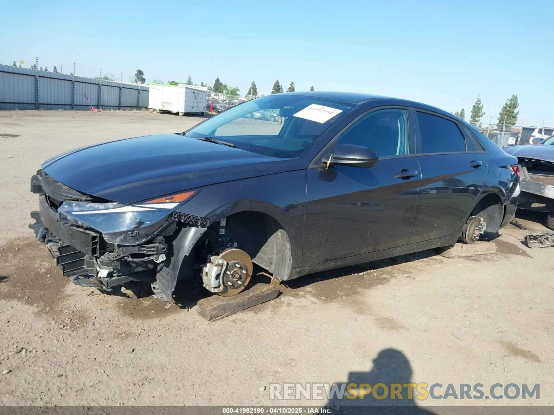 14 Photograph of a damaged car 5NPLS4AG4MH022943 HYUNDAI ELANTRA 2021