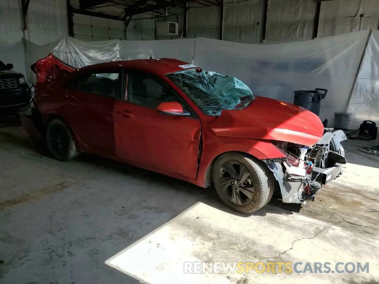 4 Фотография поврежденного автомобиля 5NPLS4AG4MH030153 HYUNDAI ELANTRA 2021