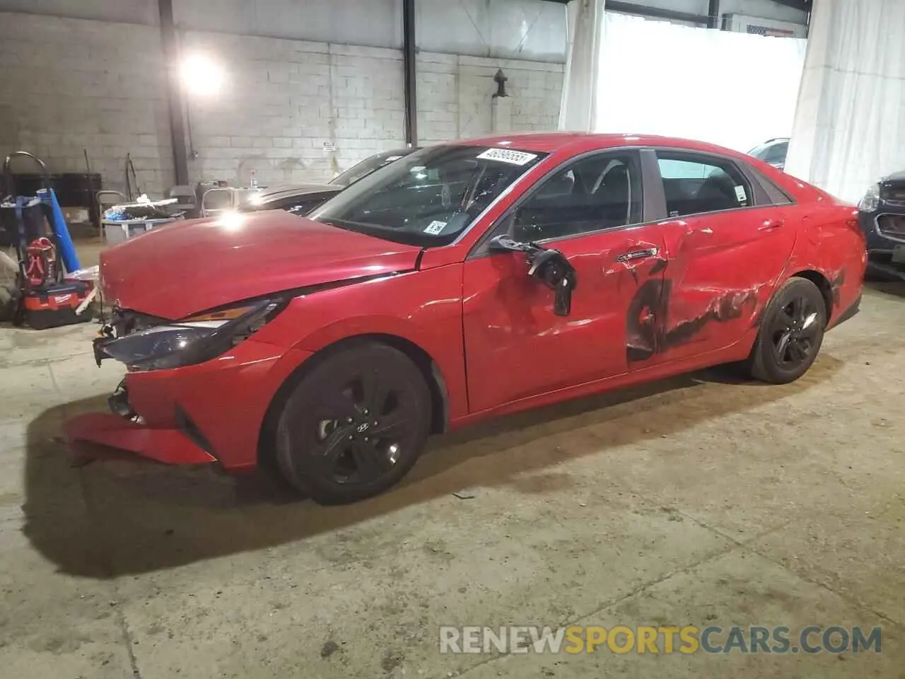 1 Фотография поврежденного автомобиля 5NPLS4AG5MH004595 HYUNDAI ELANTRA 2021
