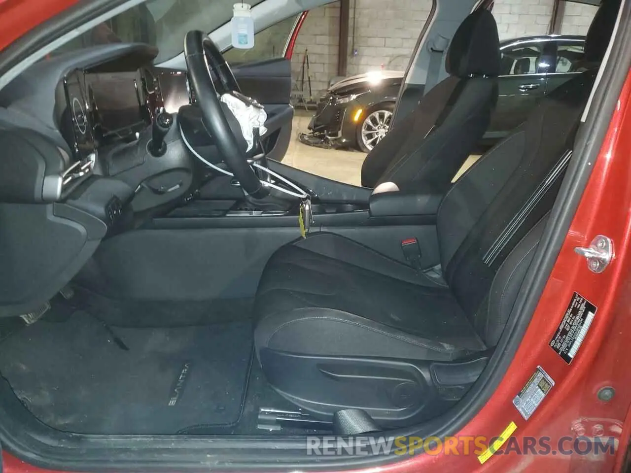 7 Фотография поврежденного автомобиля 5NPLS4AG5MH004595 HYUNDAI ELANTRA 2021