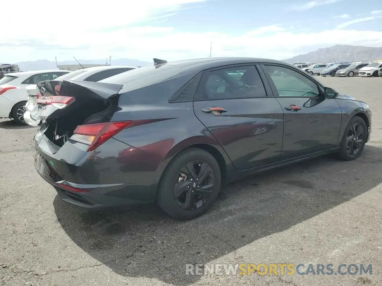 3 Фотография поврежденного автомобиля 5NPLS4AG5MH008291 HYUNDAI ELANTRA 2021