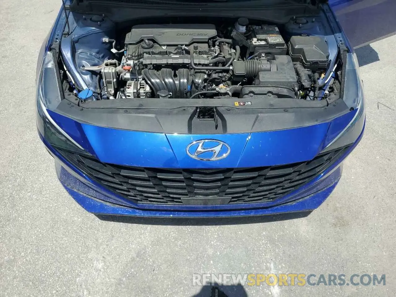 11 Photograph of a damaged car 5NPLS4AG5MH017363 HYUNDAI ELANTRA 2021