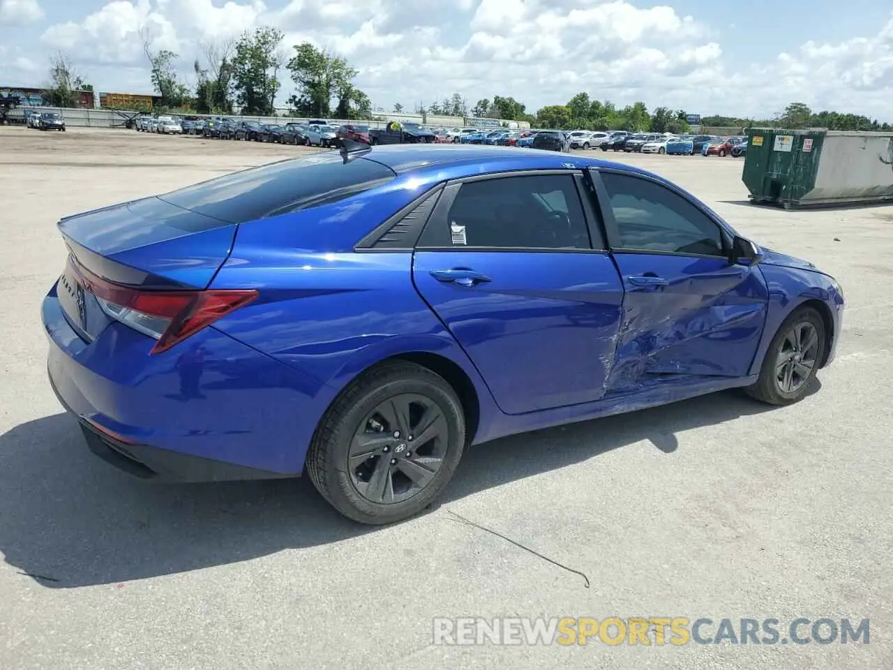 3 Photograph of a damaged car 5NPLS4AG5MH017363 HYUNDAI ELANTRA 2021