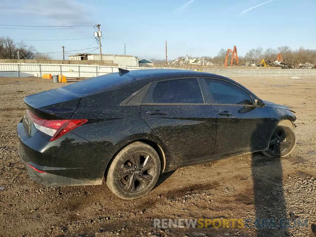 3 Фотография поврежденного автомобиля 5NPLS4AG5MH032560 HYUNDAI ELANTRA 2021