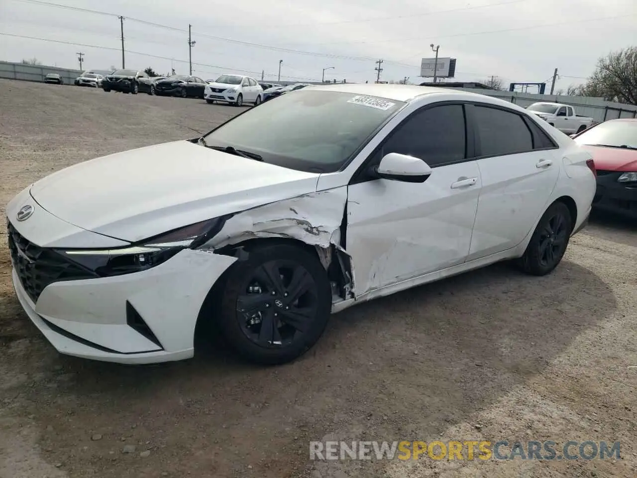 1 Фотография поврежденного автомобиля 5NPLS4AG6MH020210 HYUNDAI ELANTRA 2021