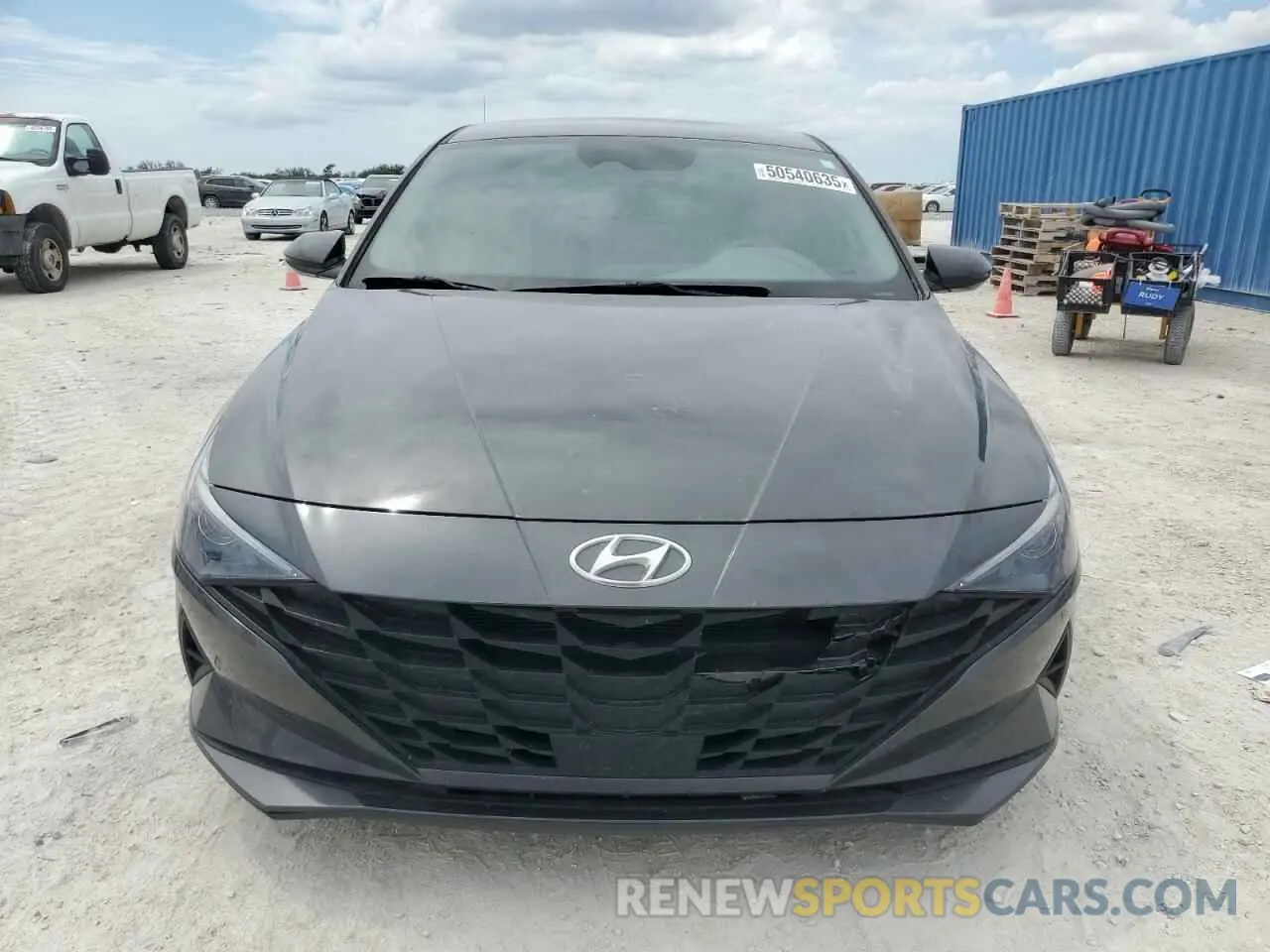 5 Photograph of a damaged car 5NPLS4AG6MH022104 HYUNDAI ELANTRA 2021