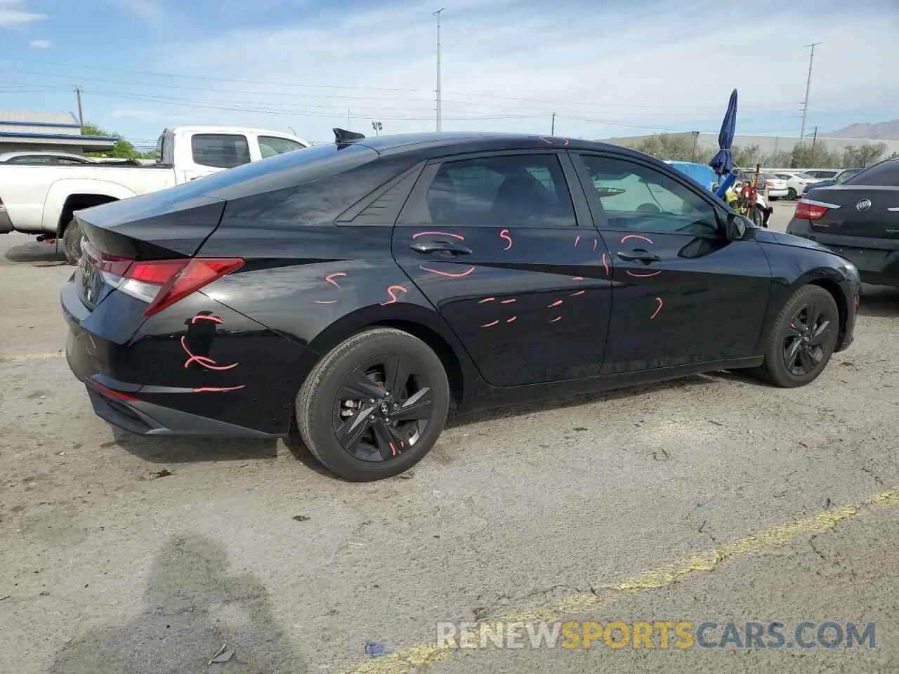 3 Фотография поврежденного автомобиля 5NPLS4AG7MH017638 HYUNDAI ELANTRA 2021