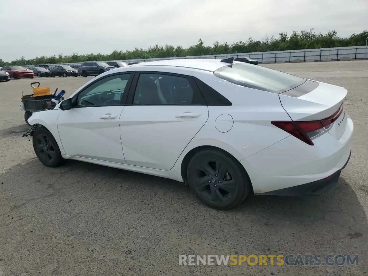 2 Photograph of a damaged car 5NPLS4AG7MH031295 HYUNDAI ELANTRA 2021