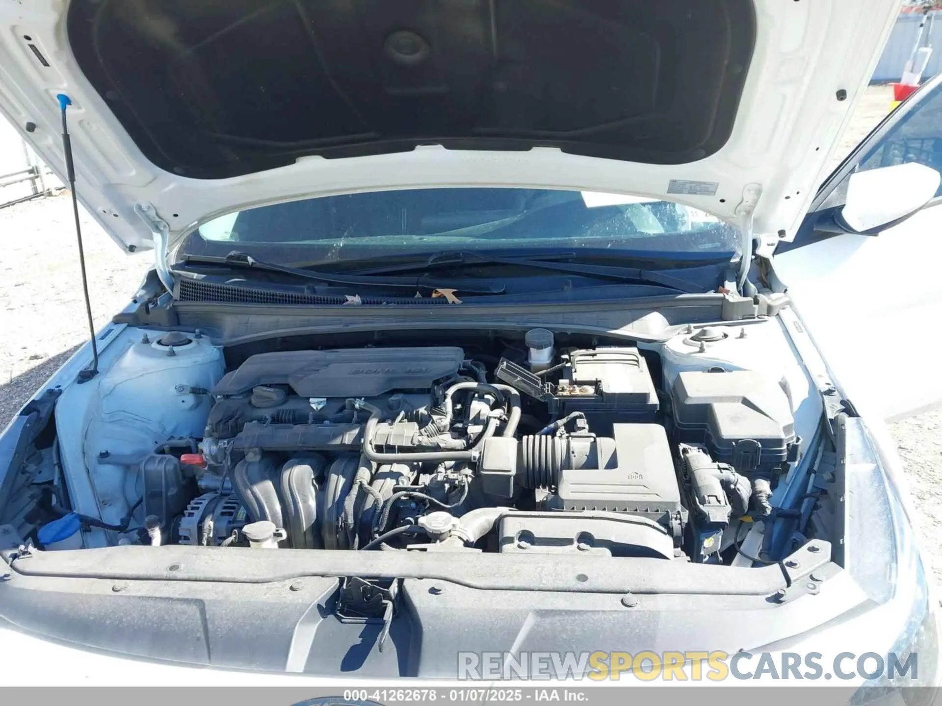 10 Photograph of a damaged car 5NPLS4AG8MH007233 HYUNDAI ELANTRA 2021