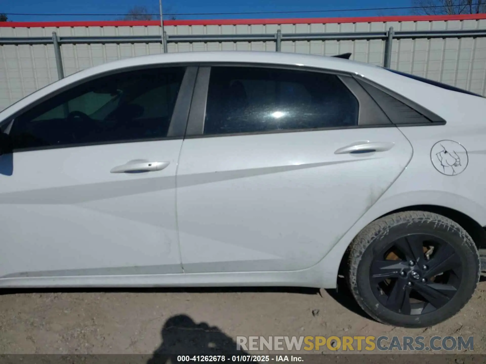 14 Photograph of a damaged car 5NPLS4AG8MH007233 HYUNDAI ELANTRA 2021