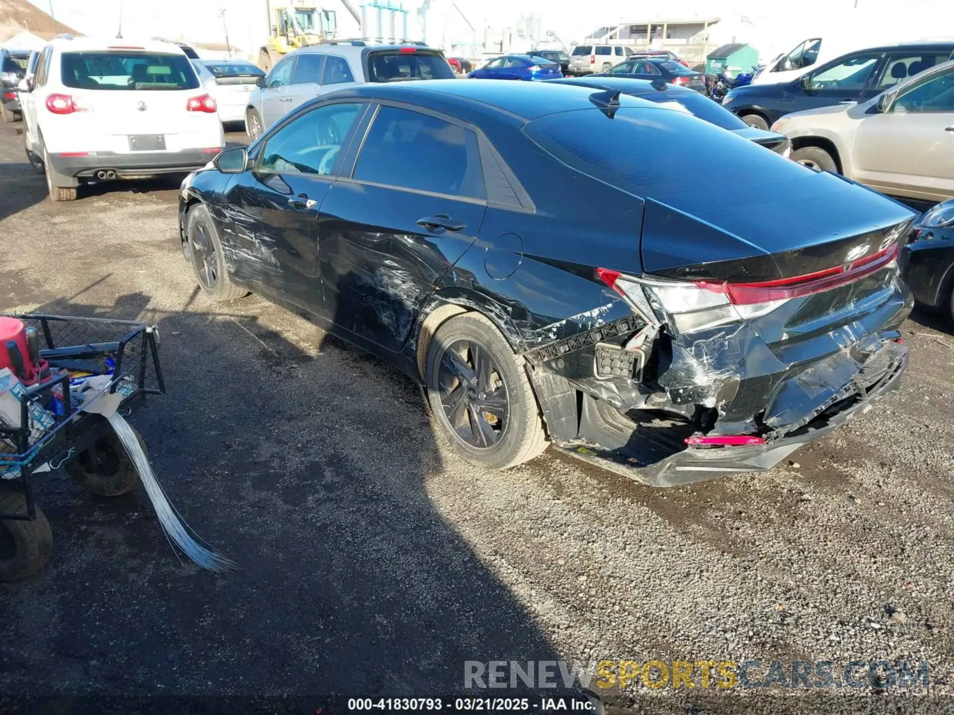3 Фотография поврежденного автомобиля 5NPLS4AG8MH031614 HYUNDAI ELANTRA 2021