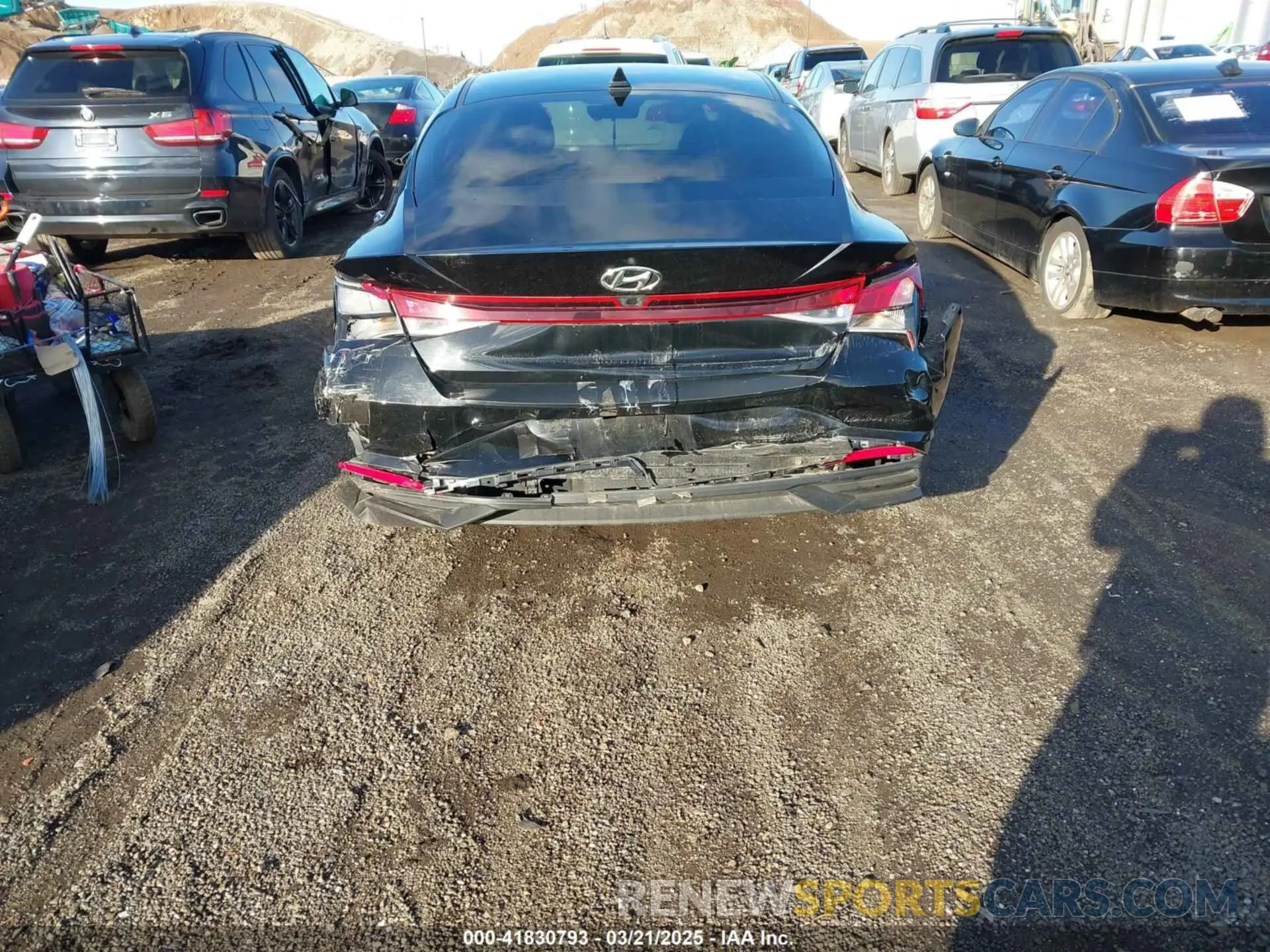 6 Фотография поврежденного автомобиля 5NPLS4AG8MH031614 HYUNDAI ELANTRA 2021
