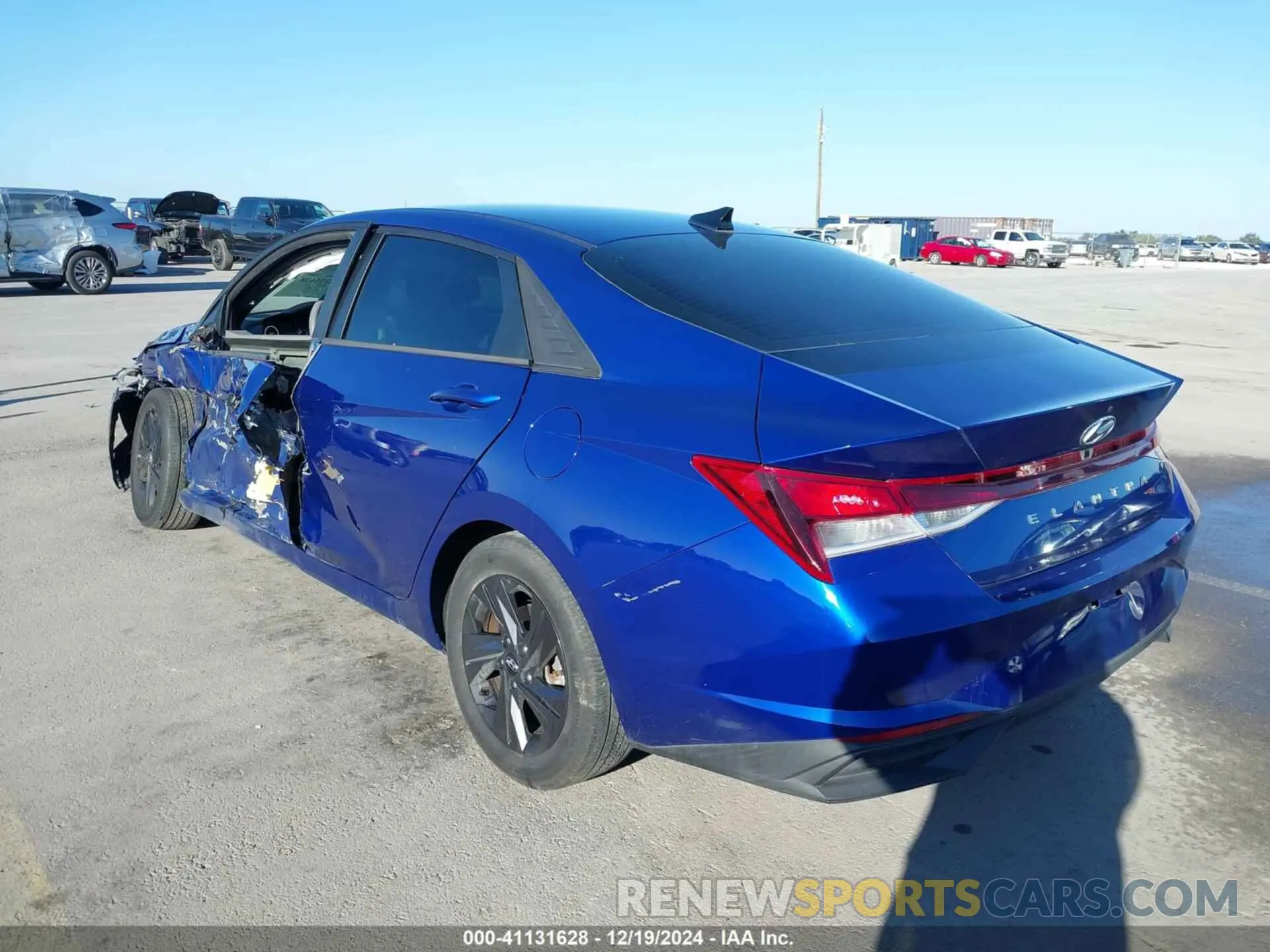 3 Фотография поврежденного автомобиля 5NPLS4AG8MH032634 HYUNDAI ELANTRA 2021