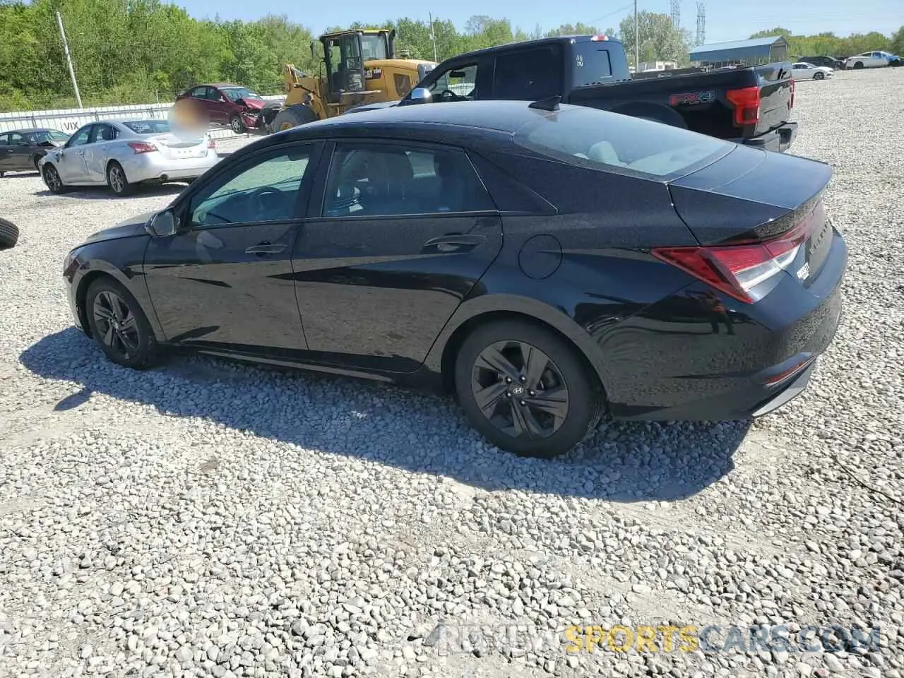 2 Photograph of a damaged car 5NPLS4AG9MH024090 HYUNDAI ELANTRA 2021