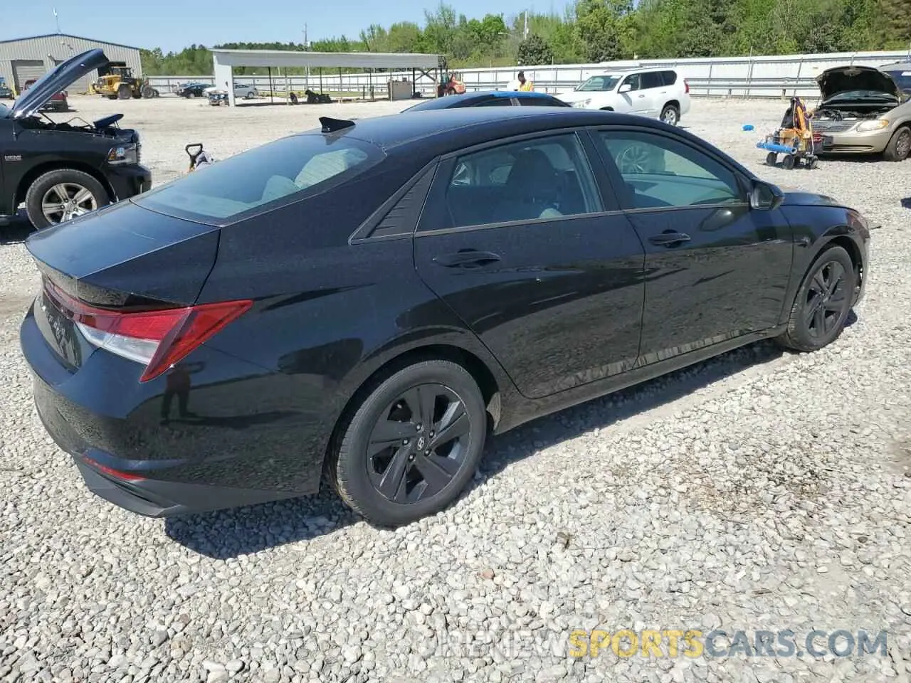3 Photograph of a damaged car 5NPLS4AG9MH024090 HYUNDAI ELANTRA 2021