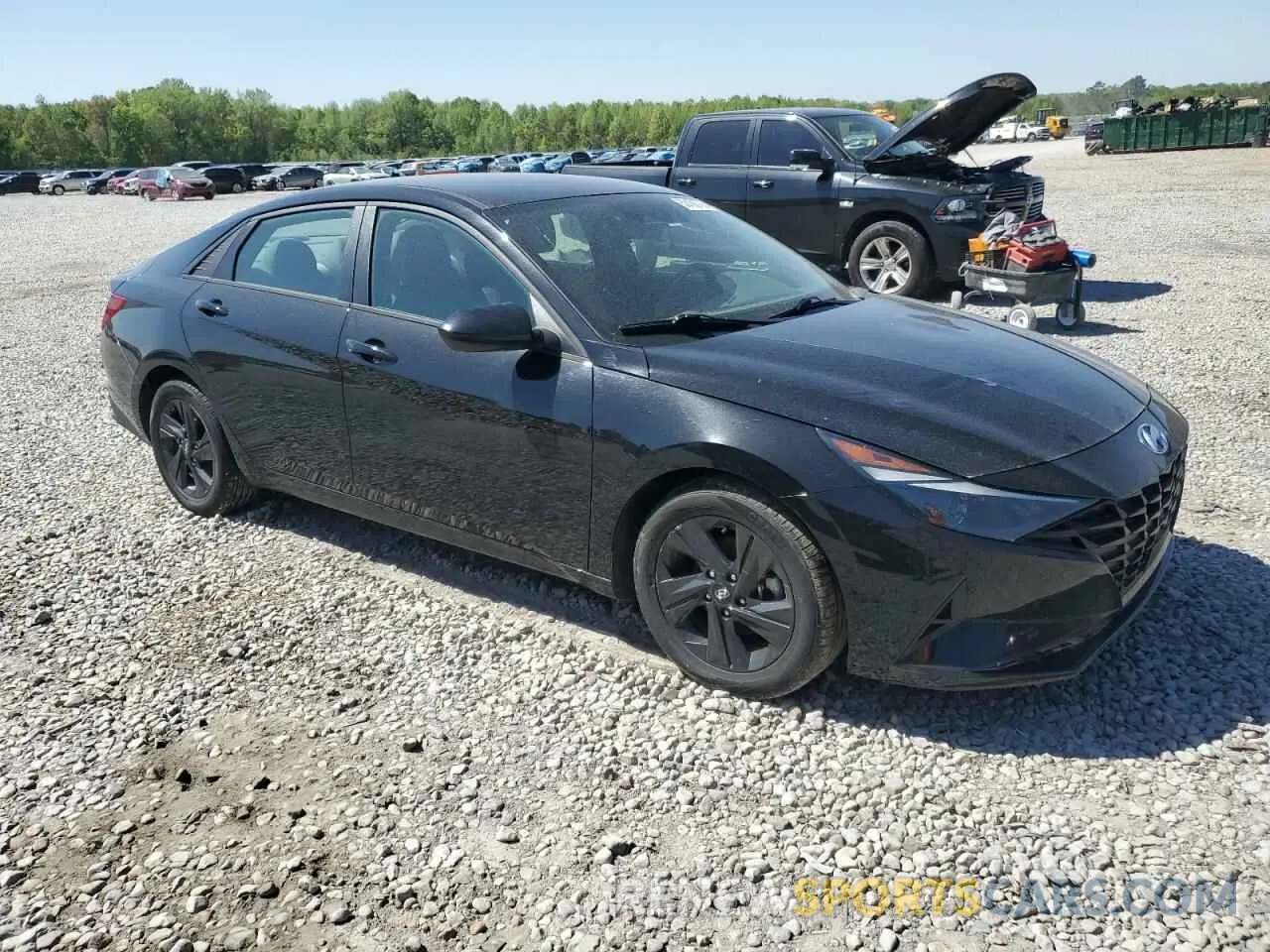 4 Photograph of a damaged car 5NPLS4AG9MH024090 HYUNDAI ELANTRA 2021
