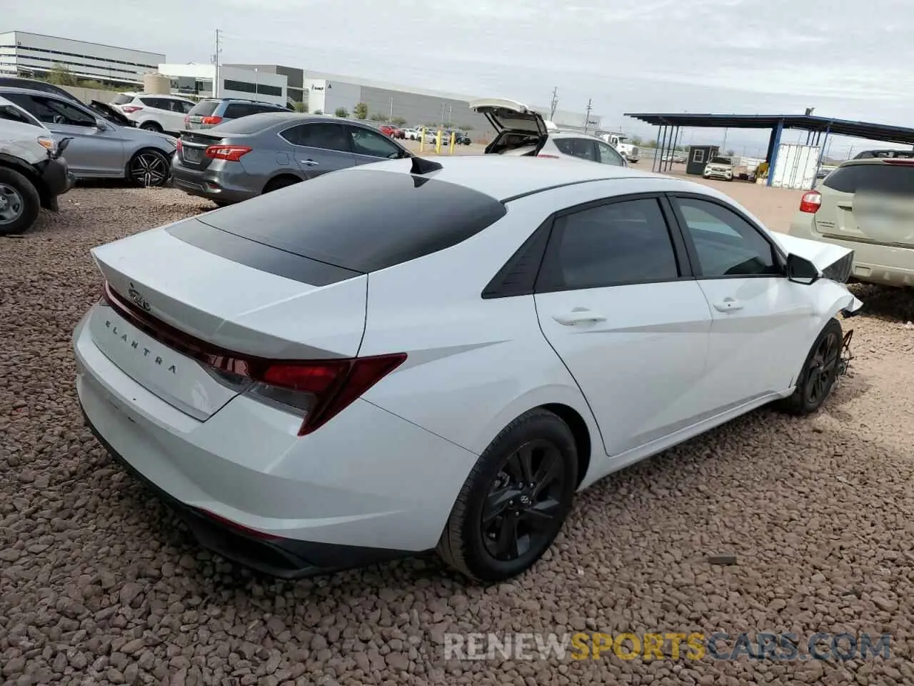 3 Фотография поврежденного автомобиля 5NPLS4AG9MH024378 HYUNDAI ELANTRA 2021