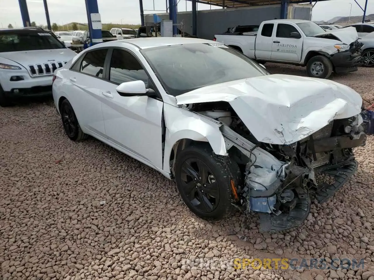 4 Фотография поврежденного автомобиля 5NPLS4AG9MH024378 HYUNDAI ELANTRA 2021