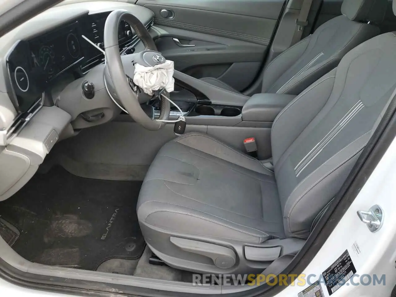 7 Фотография поврежденного автомобиля 5NPLS4AG9MH024378 HYUNDAI ELANTRA 2021