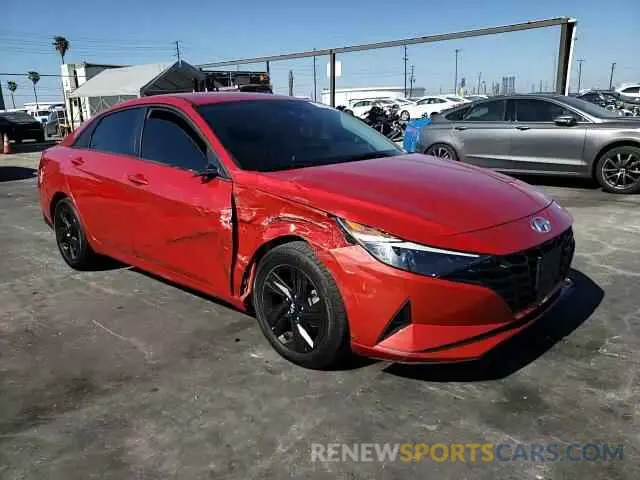 13 Photograph of a damaged car 5NPLS4AG9MH024560 HYUNDAI ELANTRA 2021
