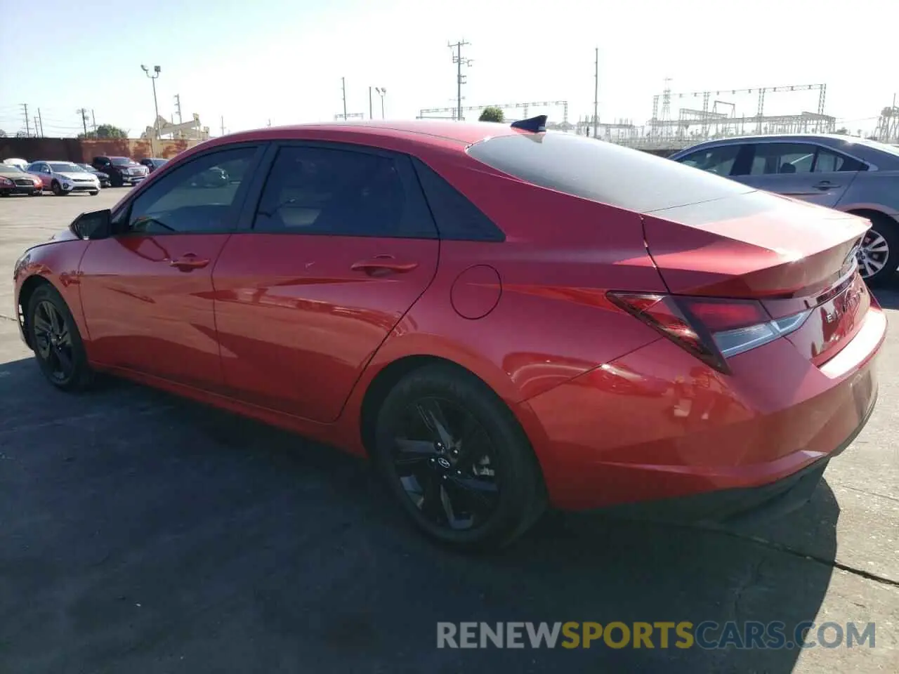 2 Photograph of a damaged car 5NPLS4AG9MH024560 HYUNDAI ELANTRA 2021