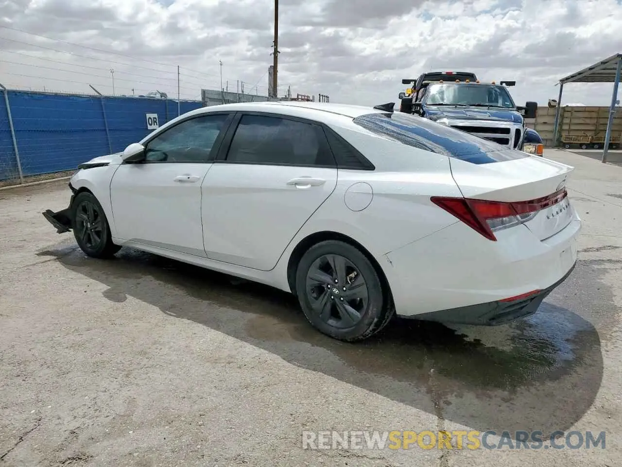2 Photograph of a damaged car 5NPLS4AG9MH033095 HYUNDAI ELANTRA 2021