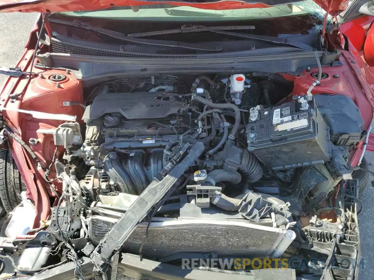 11 Photograph of a damaged car 5NPLS4AG9MH033274 HYUNDAI ELANTRA 2021