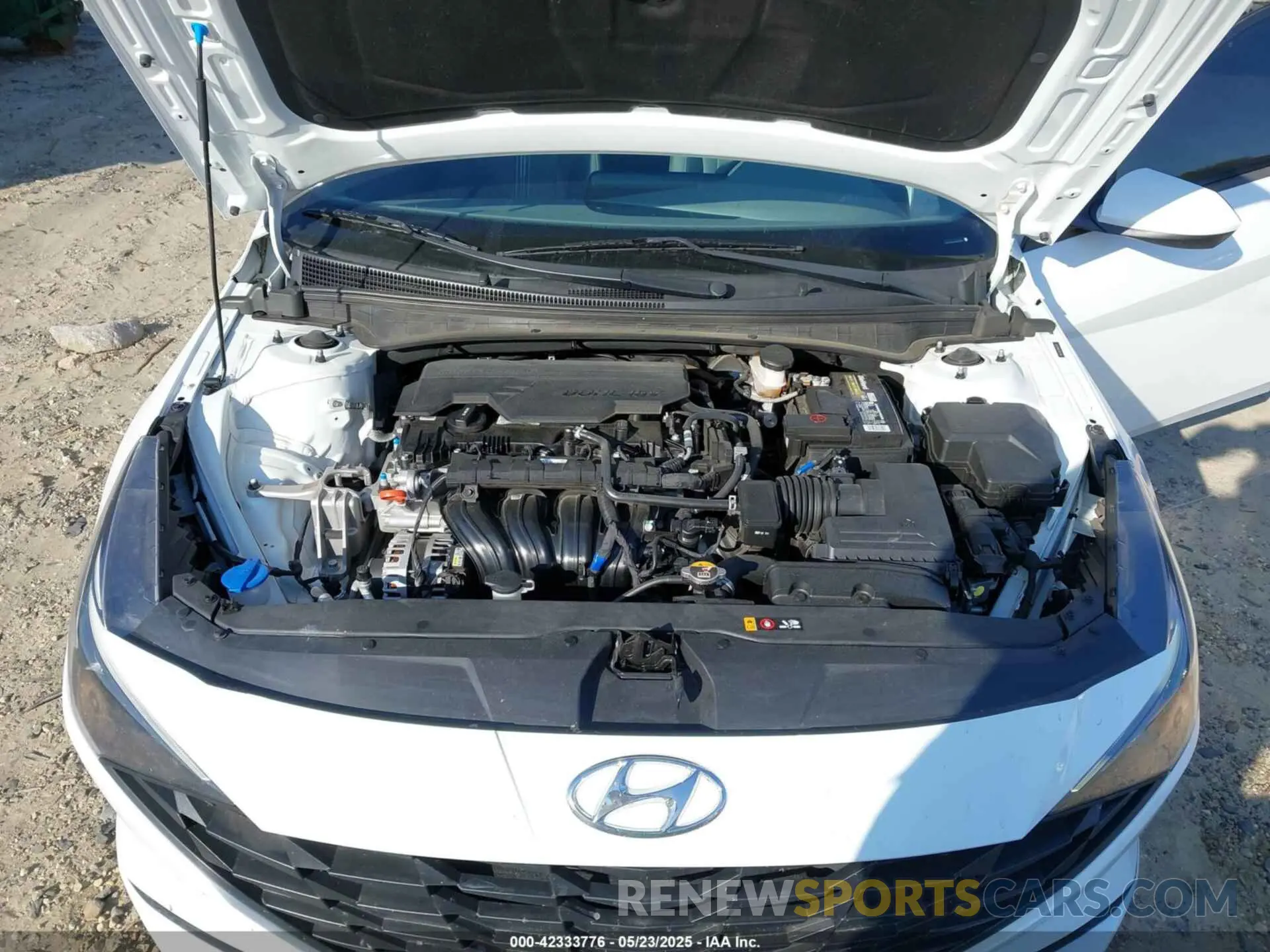 10 Photograph of a damaged car 5NPLS4AG9MH037230 HYUNDAI ELANTRA 2021