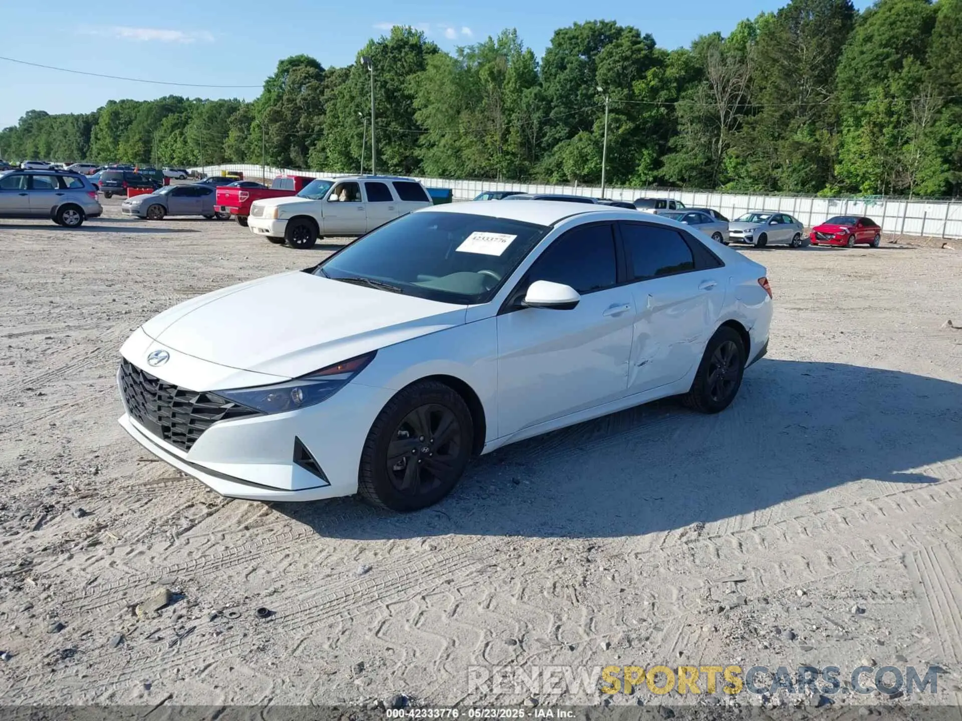 2 Photograph of a damaged car 5NPLS4AG9MH037230 HYUNDAI ELANTRA 2021