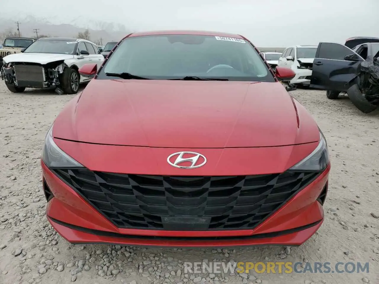 5 Photograph of a damaged car 5NPLS4AGXMH010523 HYUNDAI ELANTRA 2021