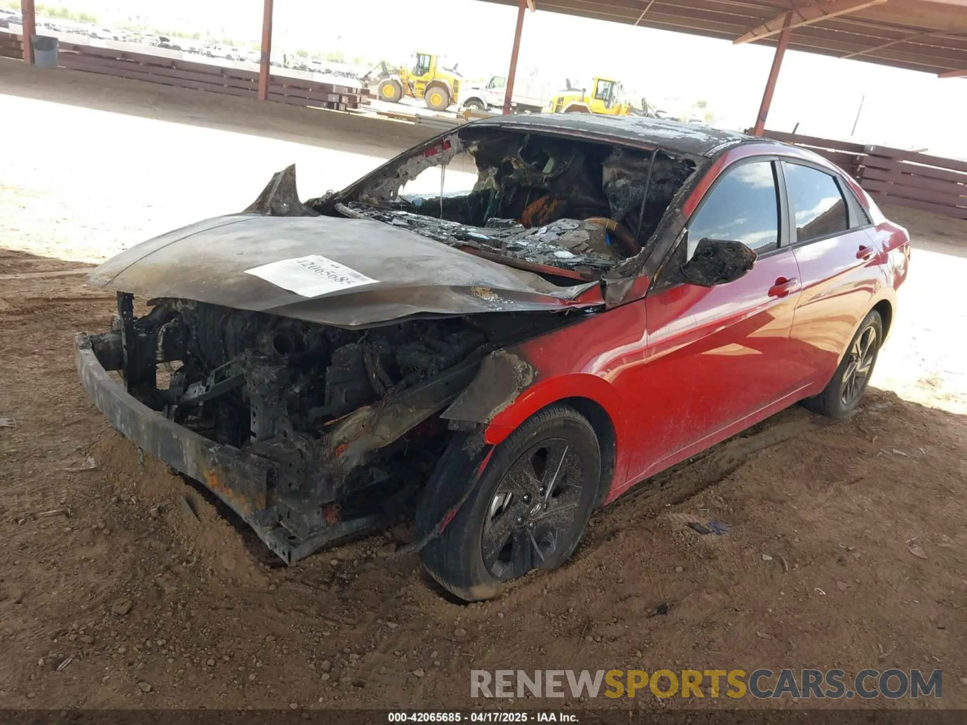 12 Фотография поврежденного автомобиля 5NPLS4AGXMH041772 HYUNDAI ELANTRA 2021