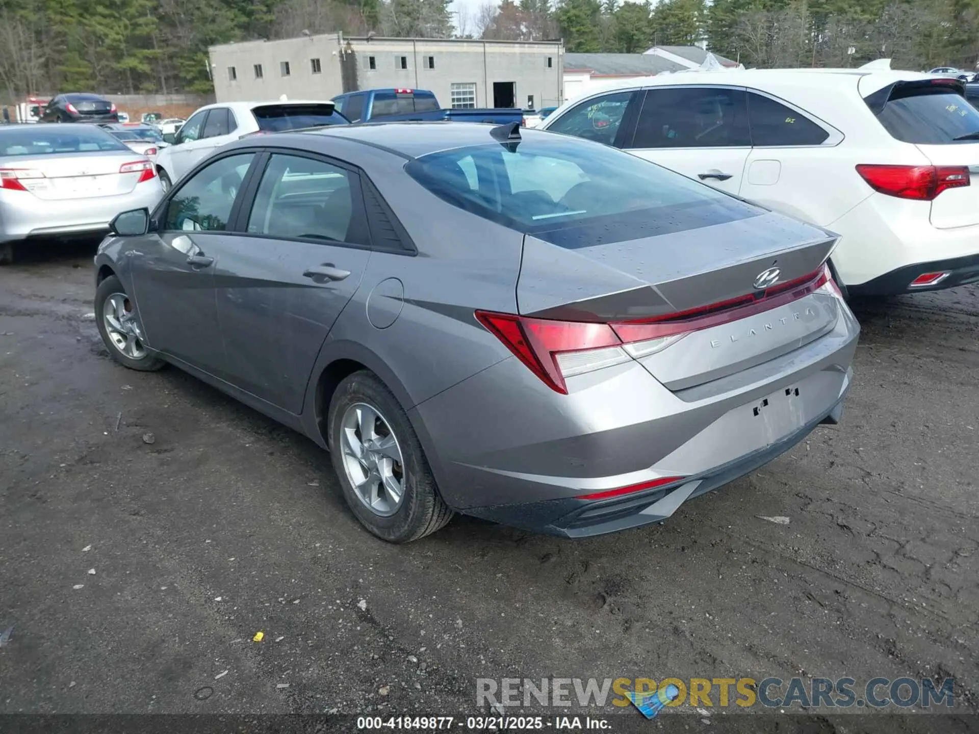 3 Photograph of a damaged car KMHLL4AG0MU105686 HYUNDAI ELANTRA 2021