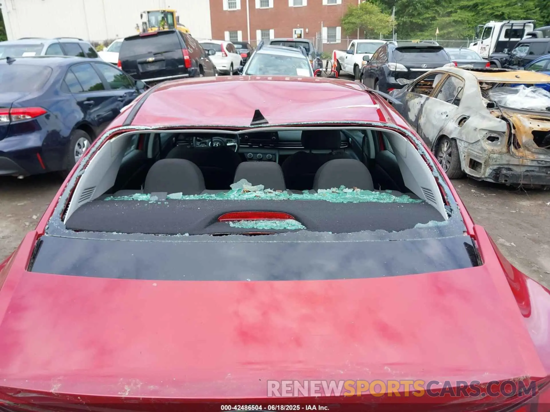 6 Photograph of a damaged car KMHLL4AG1MU210351 HYUNDAI ELANTRA 2021