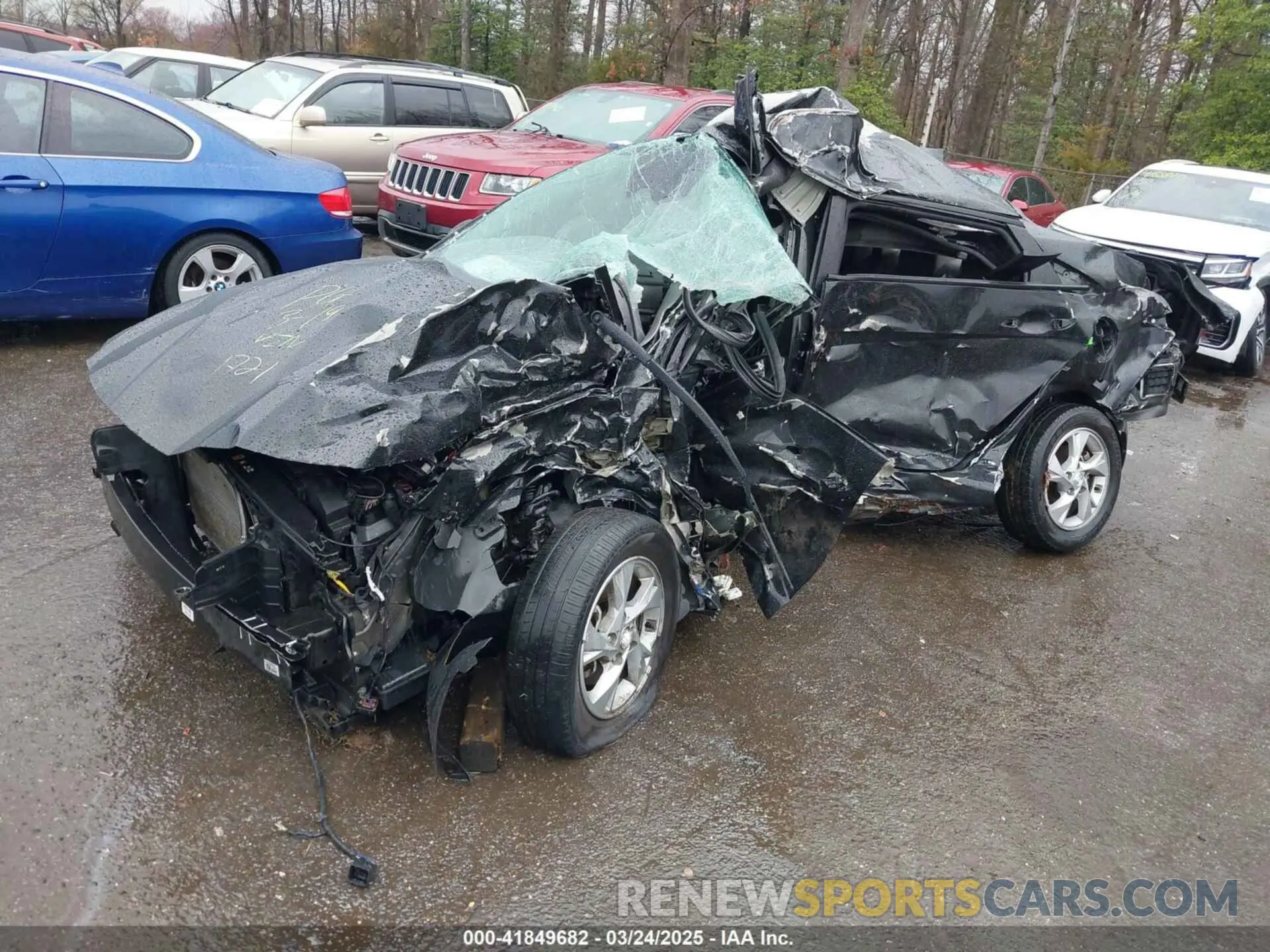 2 Photograph of a damaged car KMHLL4AG2MU071721 HYUNDAI ELANTRA 2021