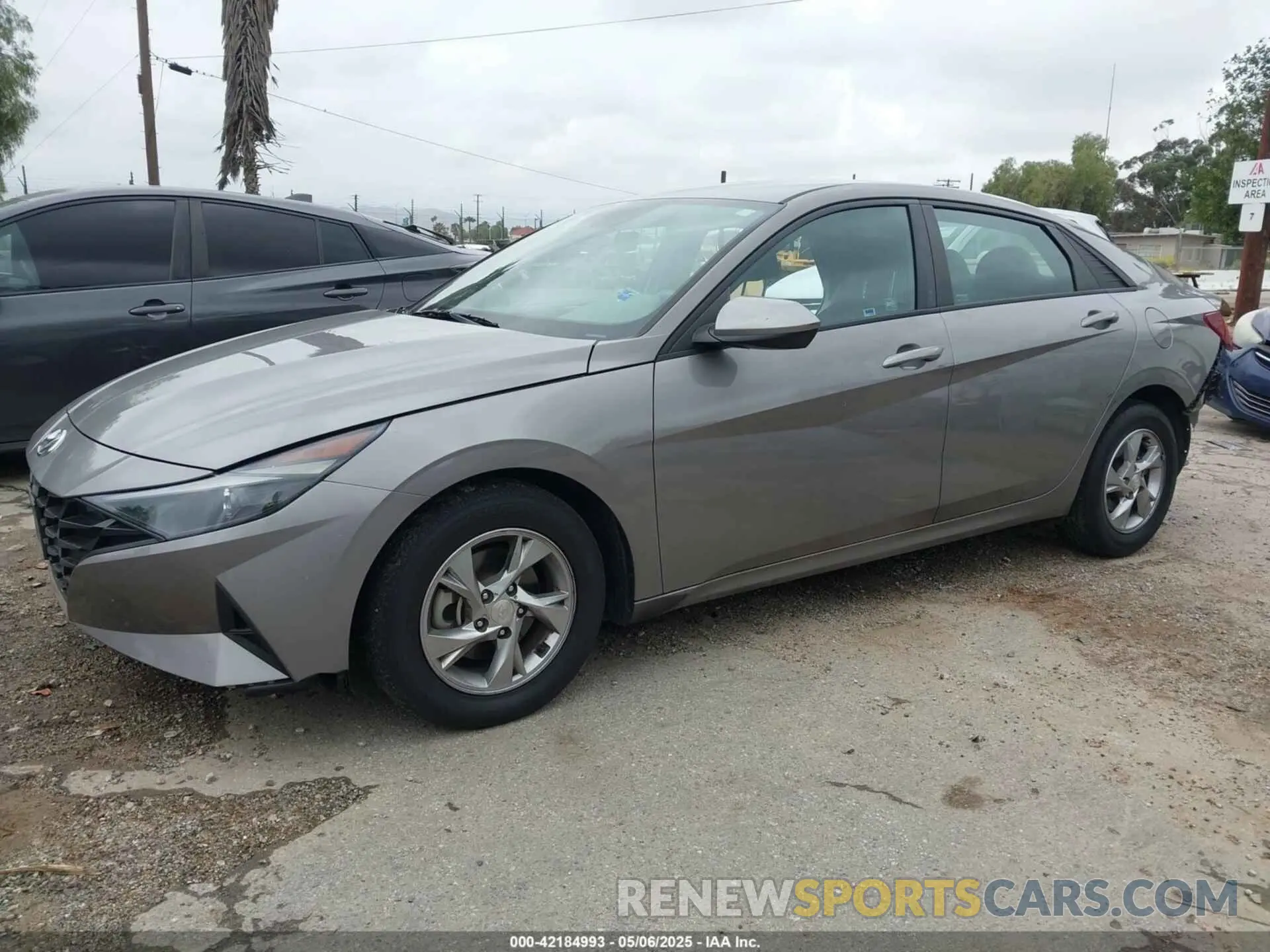 2 Photograph of a damaged car KMHLL4AG3MU121929 HYUNDAI ELANTRA 2021