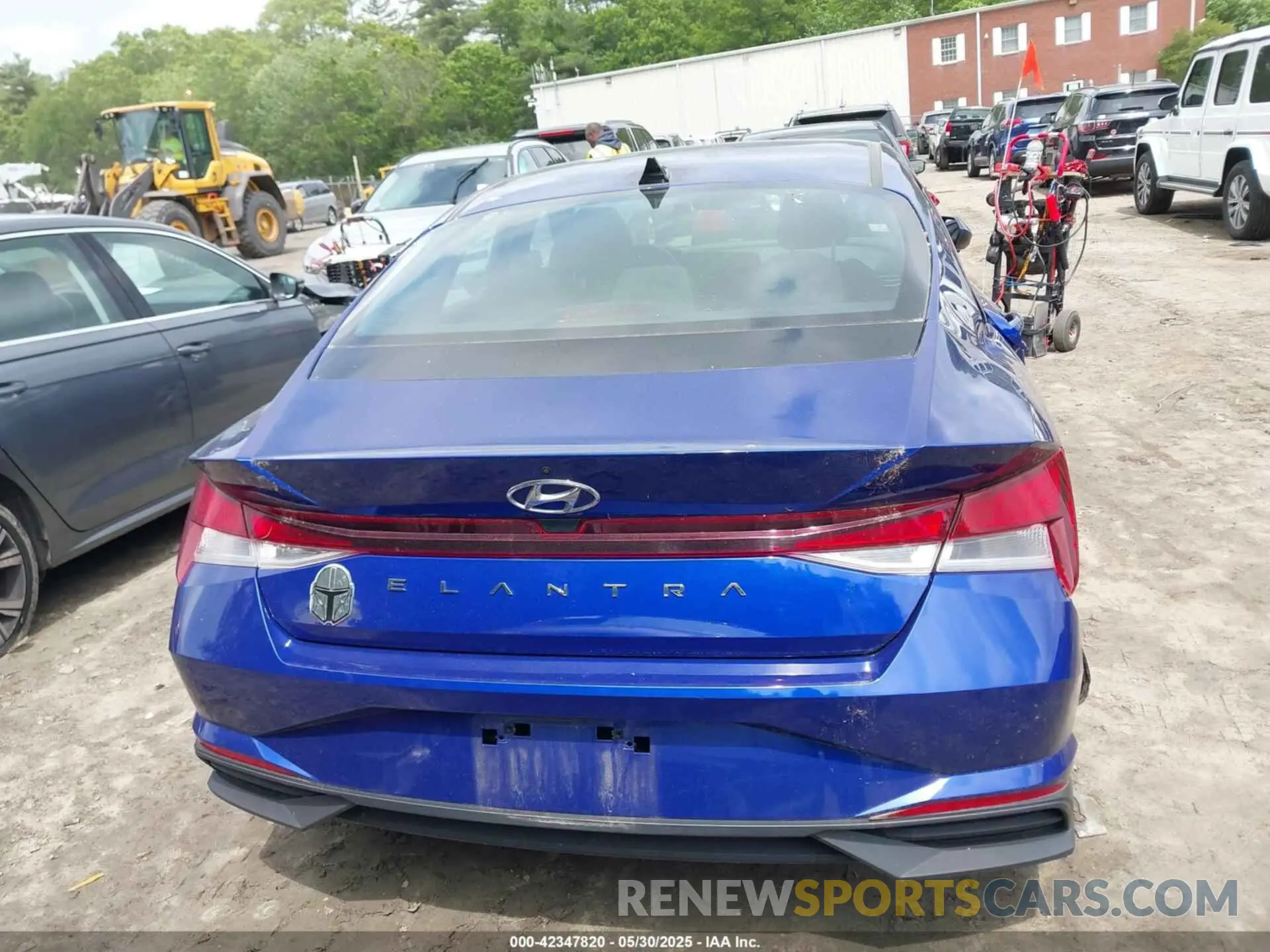 16 Photograph of a damaged car KMHLL4AG3MU174811 HYUNDAI ELANTRA 2021