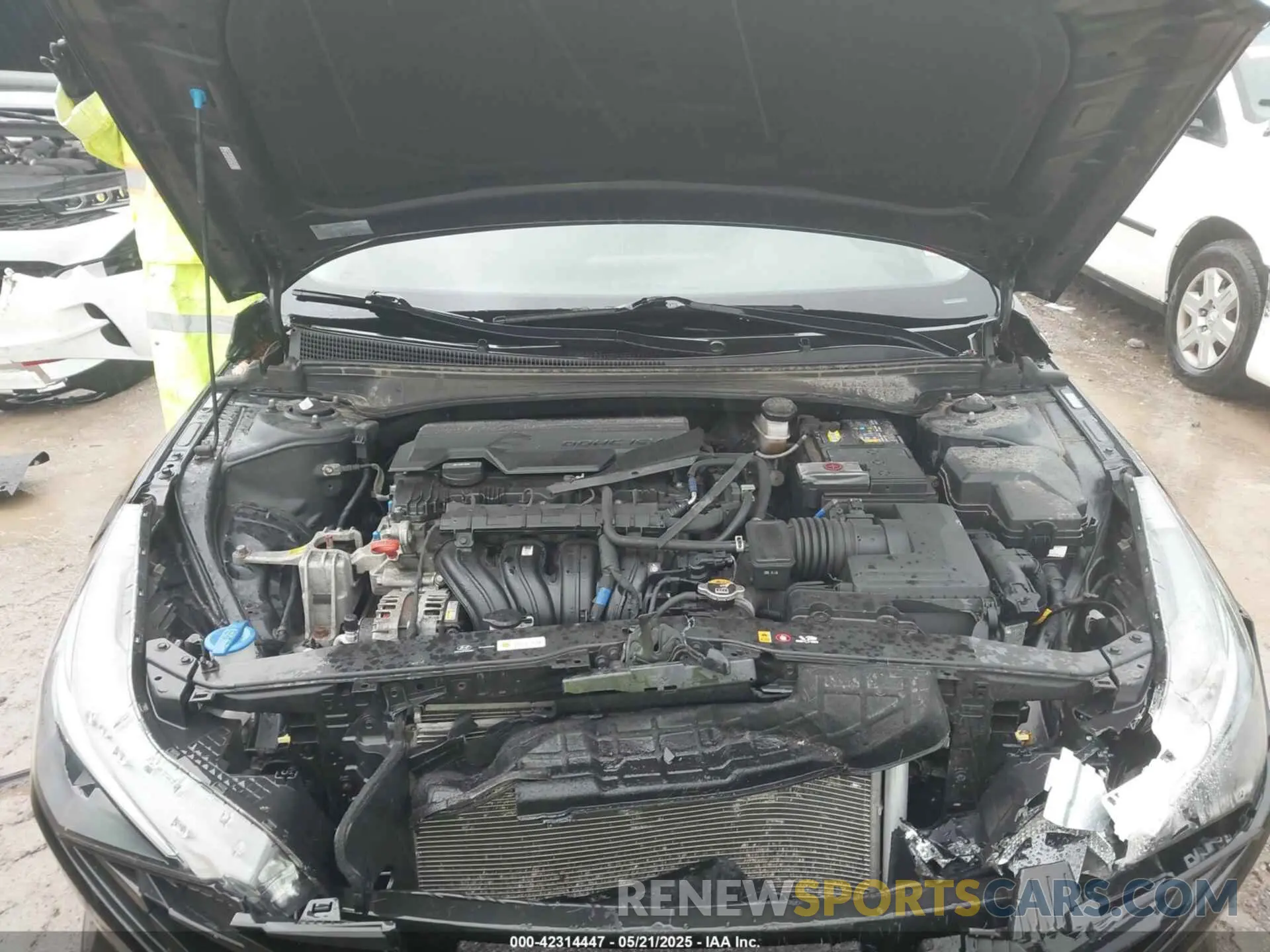 10 Photograph of a damaged car KMHLL4AG7MU103644 HYUNDAI ELANTRA 2021