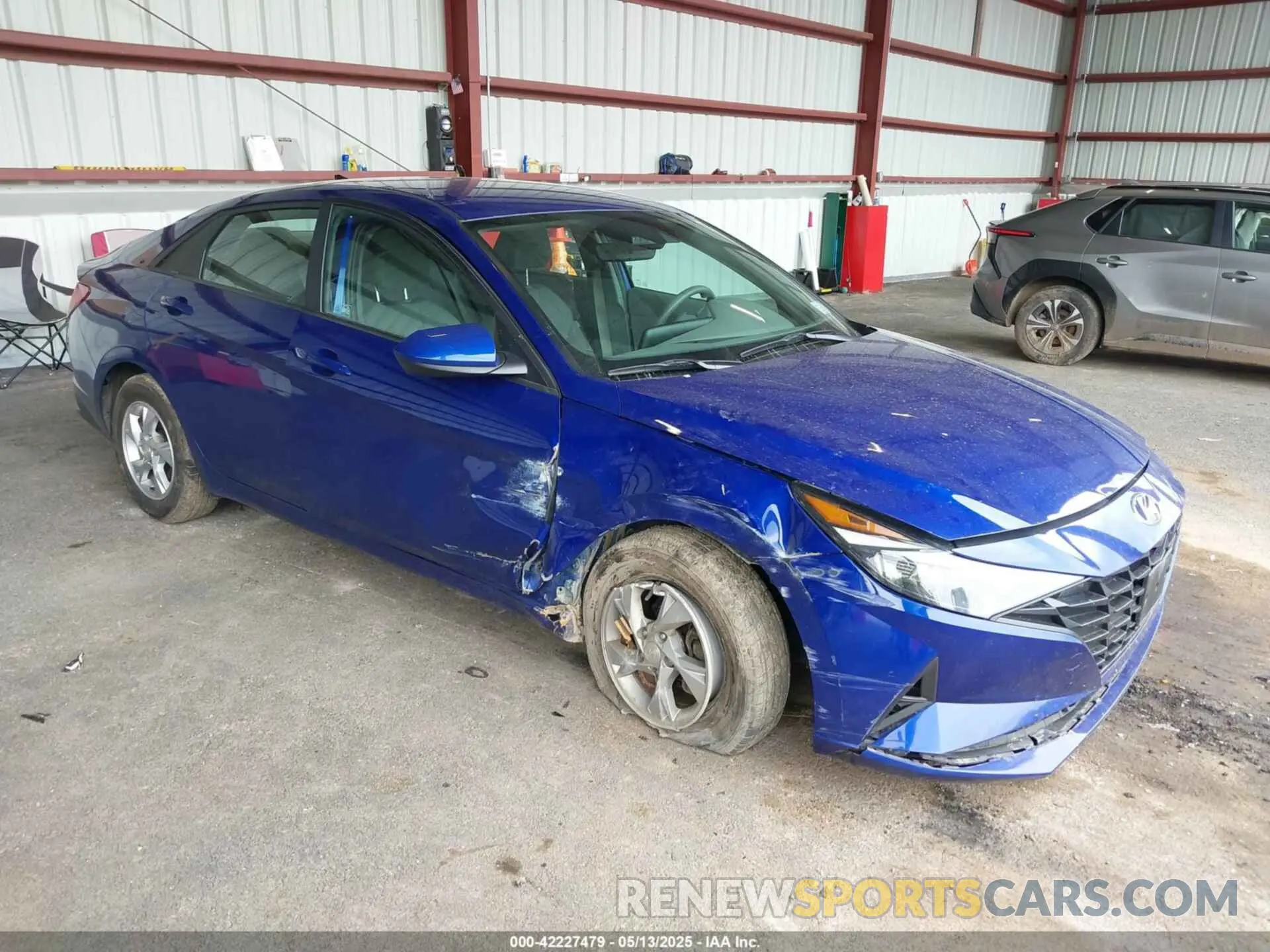 1 Фотография поврежденного автомобиля KMHLL4AG8MU195752 HYUNDAI ELANTRA 2021