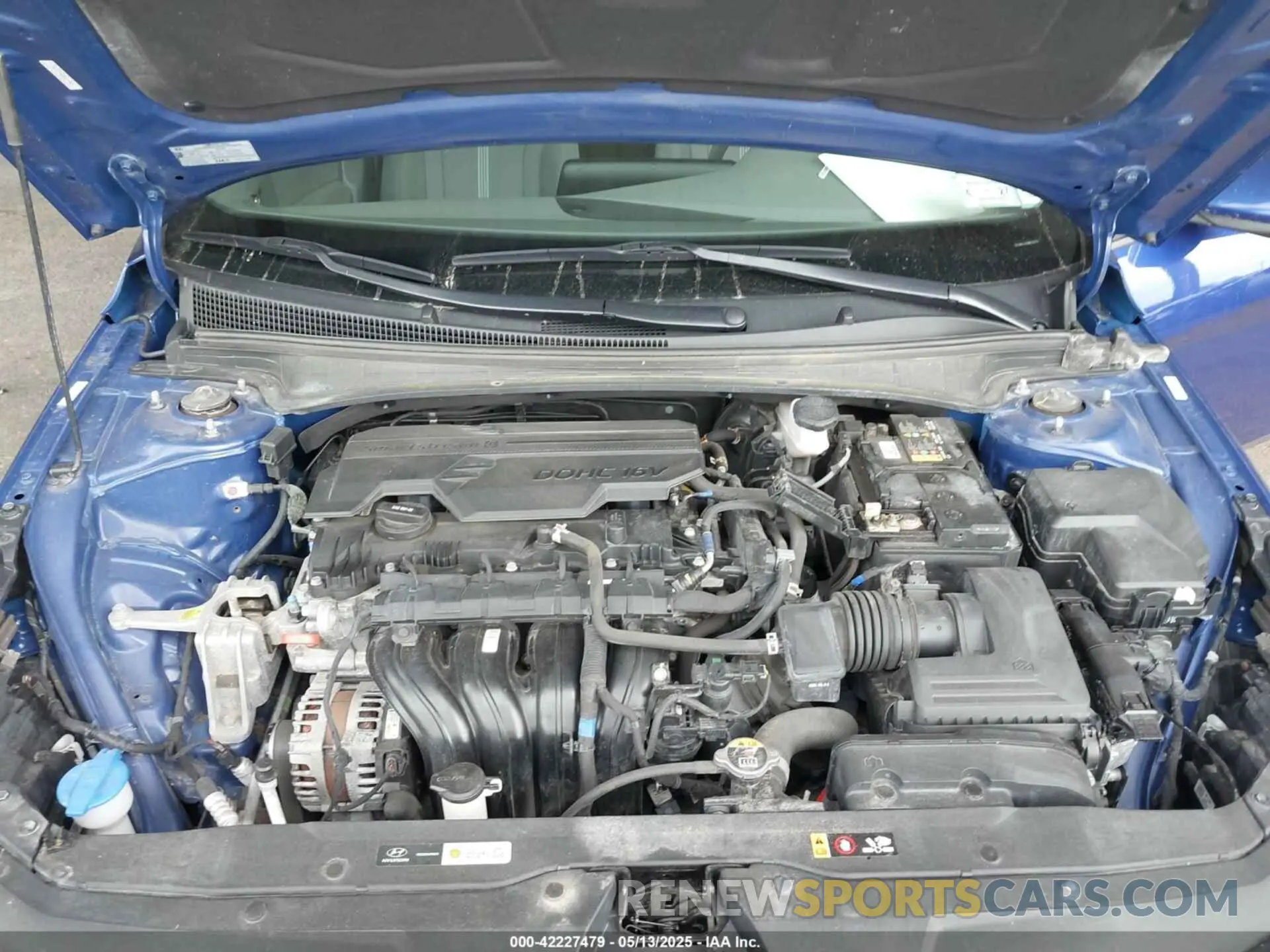 10 Фотография поврежденного автомобиля KMHLL4AG8MU195752 HYUNDAI ELANTRA 2021