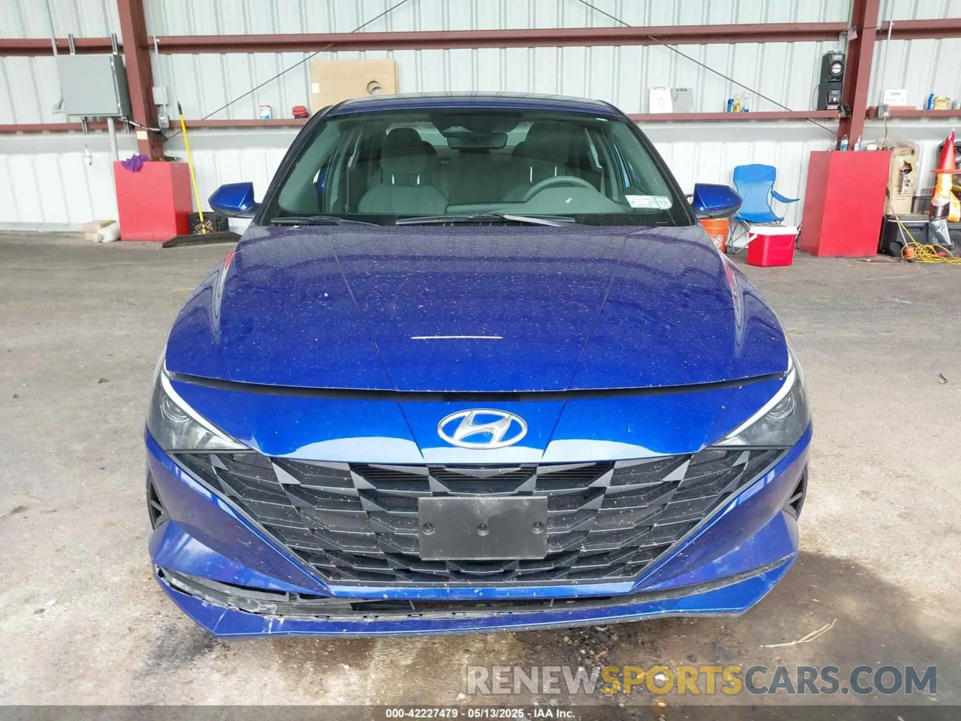 12 Фотография поврежденного автомобиля KMHLL4AG8MU195752 HYUNDAI ELANTRA 2021