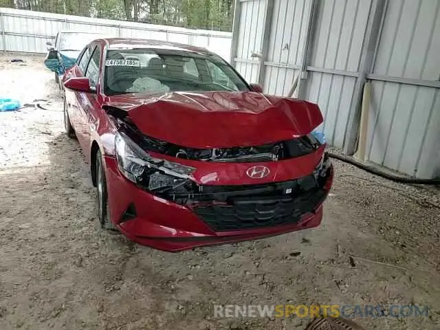 13 Photograph of a damaged car KMHLL4AG8MU196853 HYUNDAI ELANTRA 2021