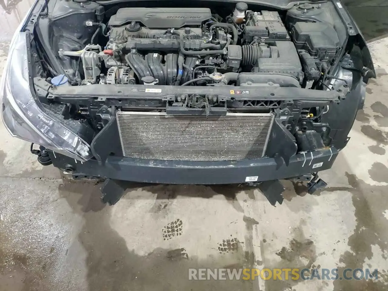 11 Photograph of a damaged car KMHLL4AG8MU213537 HYUNDAI ELANTRA 2021