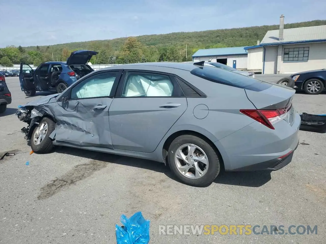 2 Фотография поврежденного автомобиля KMHLL4AG9MU166440 HYUNDAI ELANTRA 2021